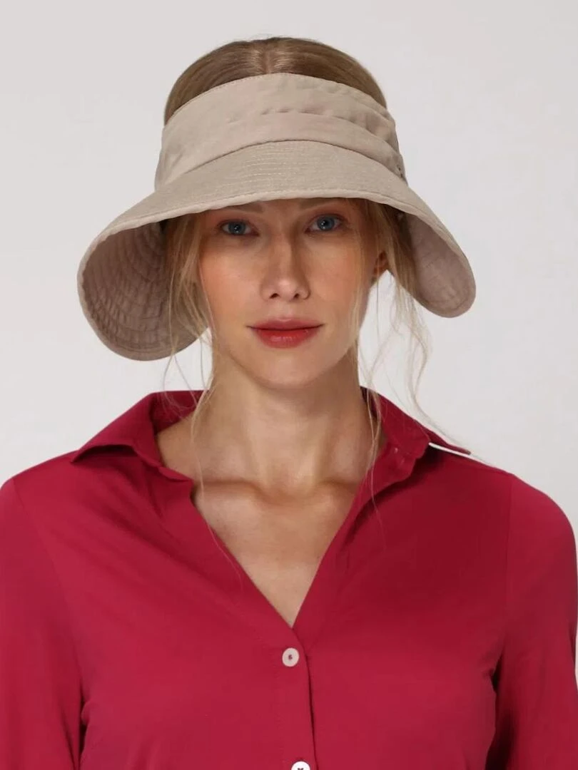 Visière Tokyo Fpu50+ Visor Khaki Uv / UV Line Beige