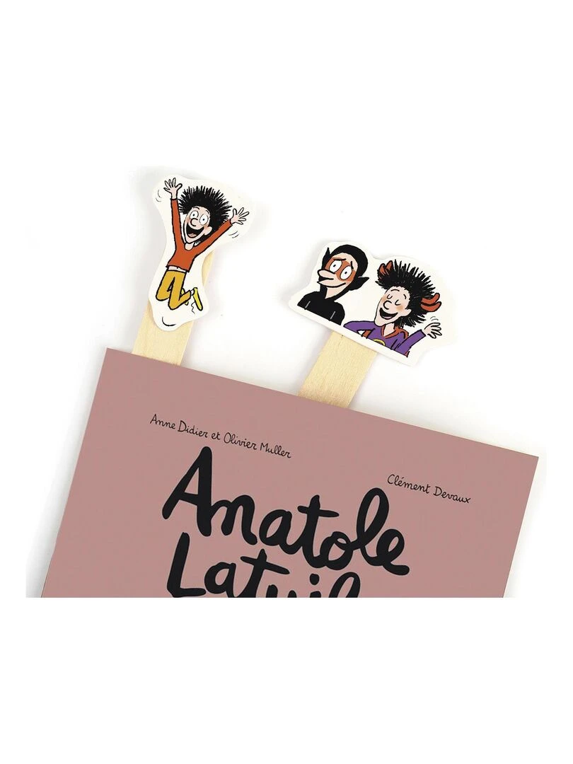 Marque pages Anatole Latuile DIY en plastique   N/A
