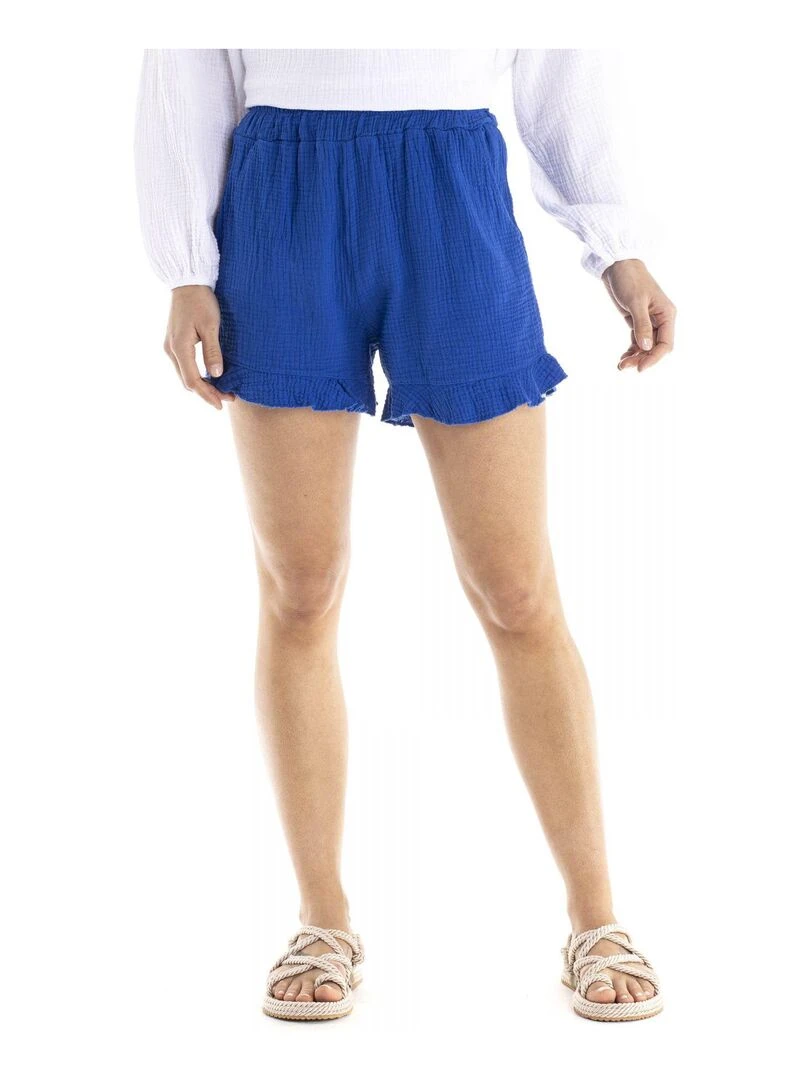 Short  SAILLY   Gérard Pasquier   Bleu roi