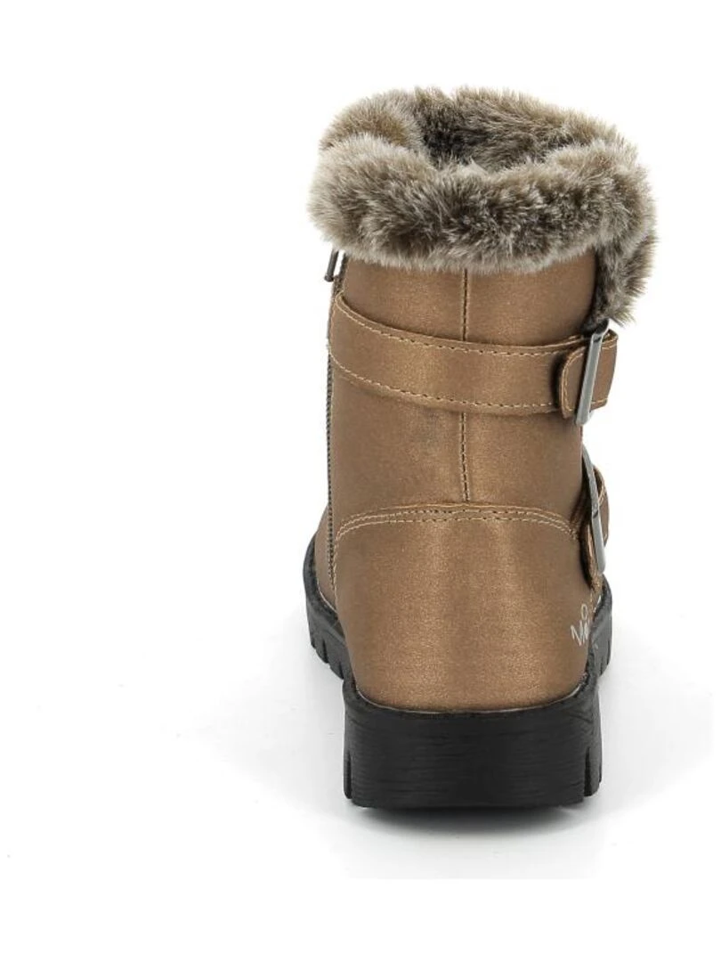 Boots Synthetique Westy   Marron