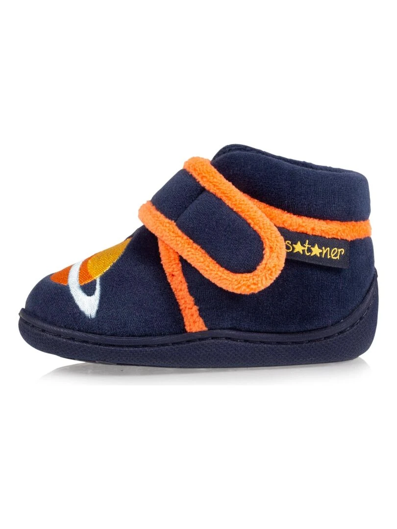 Chaussons bottillons Bébé / Enfant Espace   Bleu marine