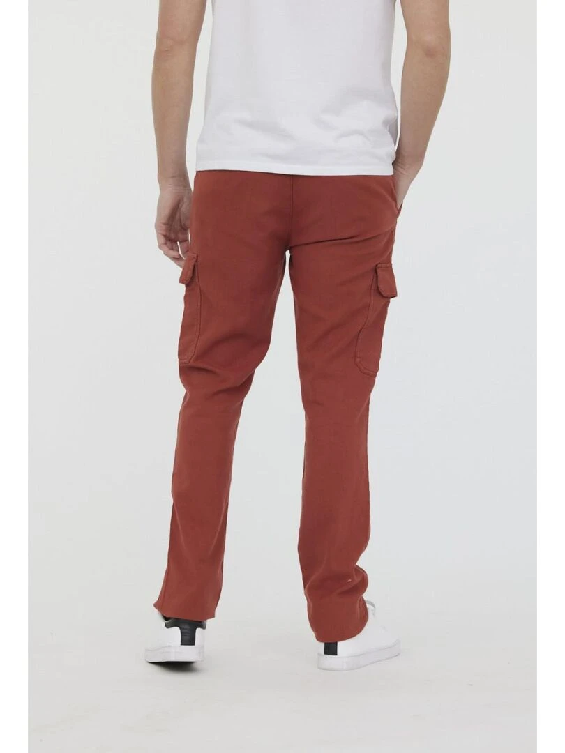 Lee Cooper   Pantalon coton slim JASTER   Orange