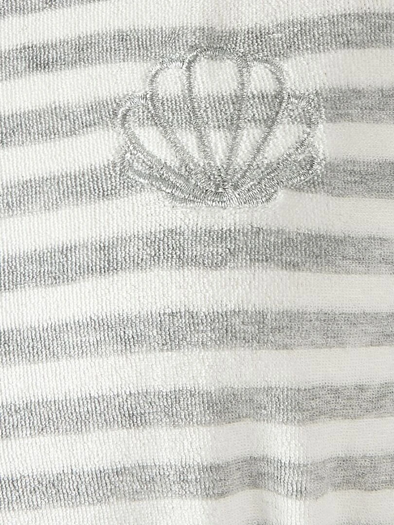 Robe de détente zippée en éponge   Damart   Gris