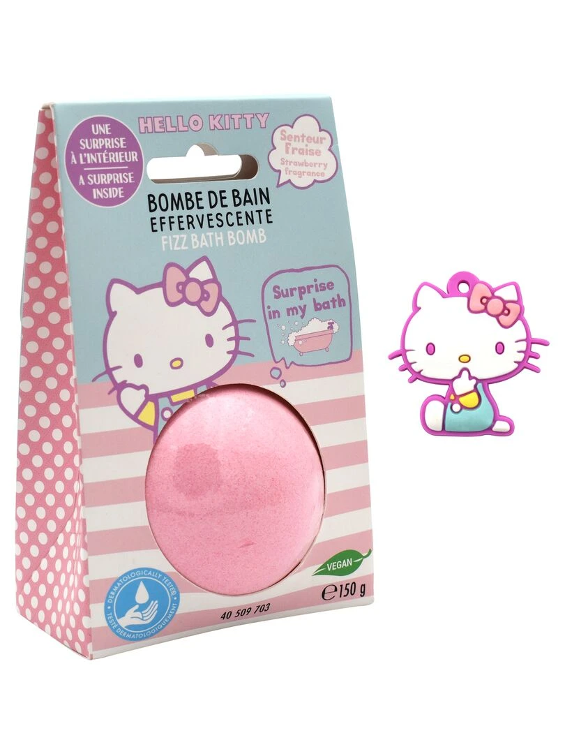 Hello Kitty Boule de Bain avec Surprise à L'intérieur 150g N/A