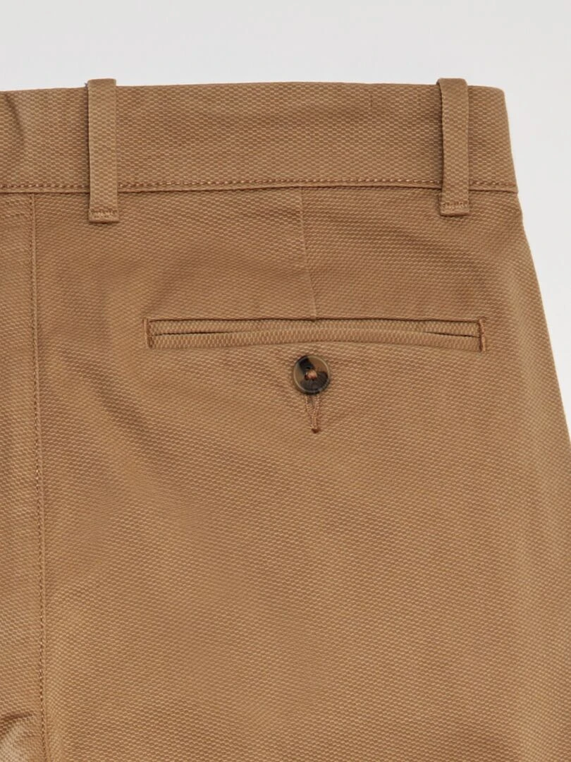Pantalon chino en twill   Beige