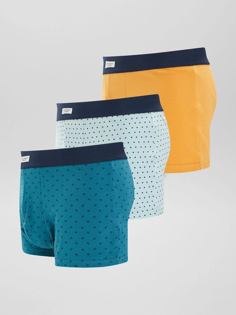 Lot de 3 boxers   Jaune