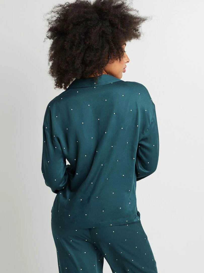 Chemise de pyjama viscose Arome RougeGorge Lingerie Vert