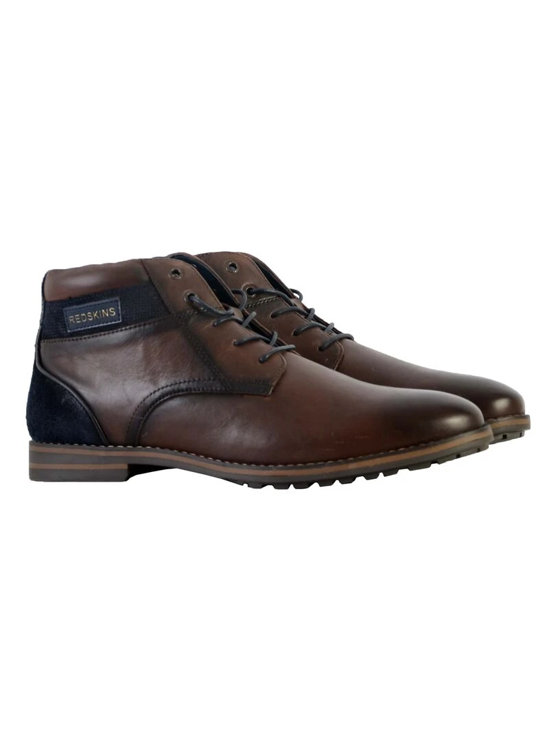 Bottine Cuir Redskins Elec   Marron