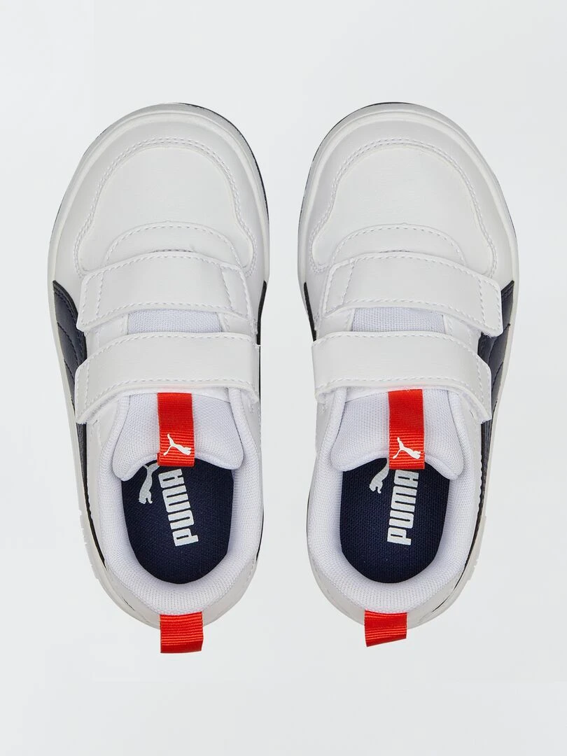 Baskets multiflex tricolore 'Puma' blanc