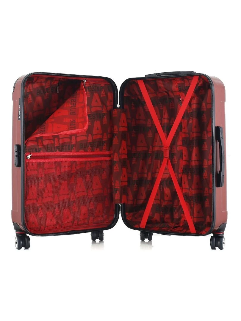BLUESTAR   VALISE M TUNIS   Rouge foncé