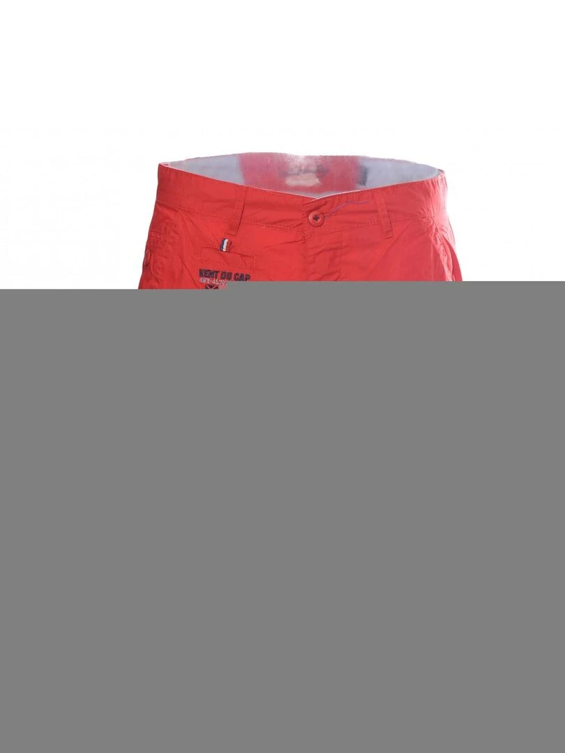 Bermuda homme CREGOIR VENT DU CAP Rouge