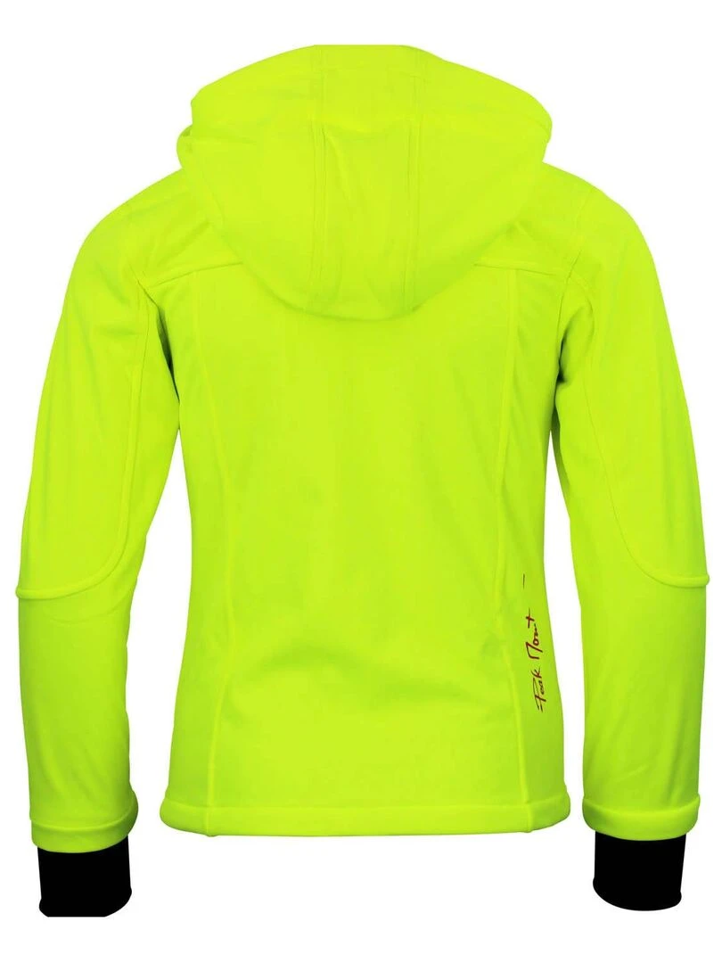 Blouson softshell fille FANNE PEAK MOUNTAIN Jaune
