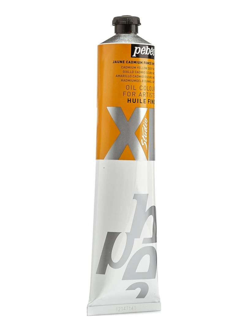 Peinture à l'huile fine XL Studio   Jaune de cadmium foncé   200 ml   N/A