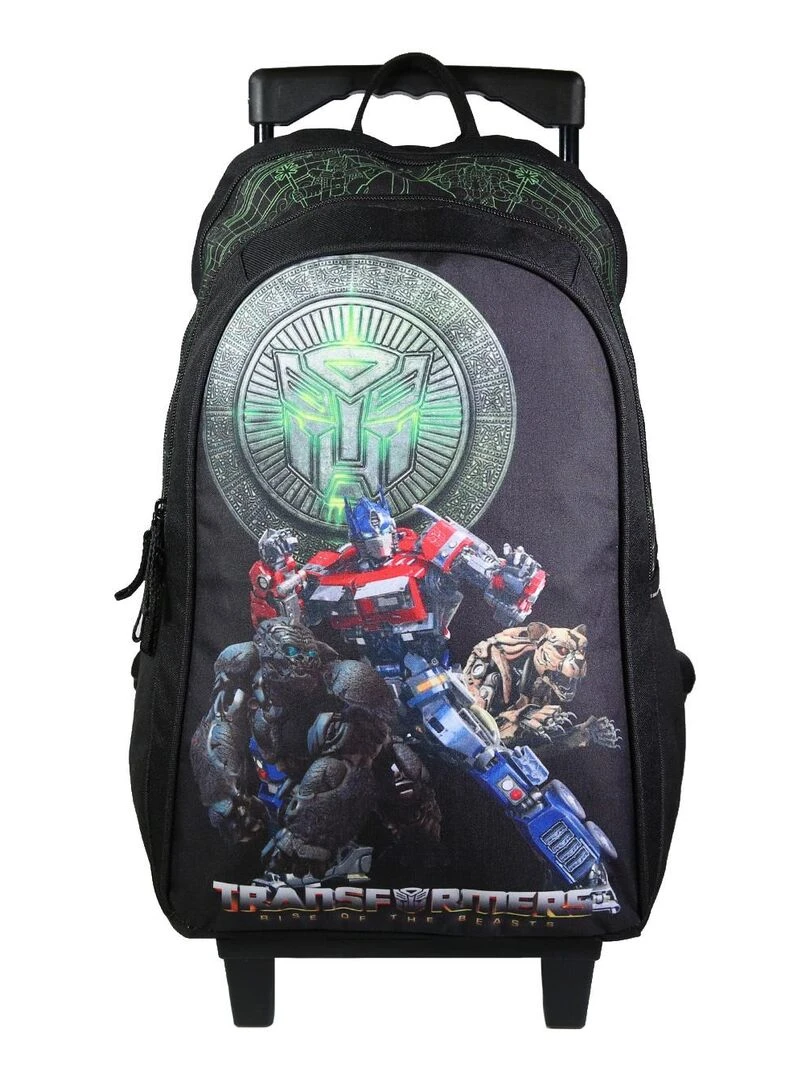 BAGTROTTER Sac à dos à roulettes 45 cm Transformers Noir Noir