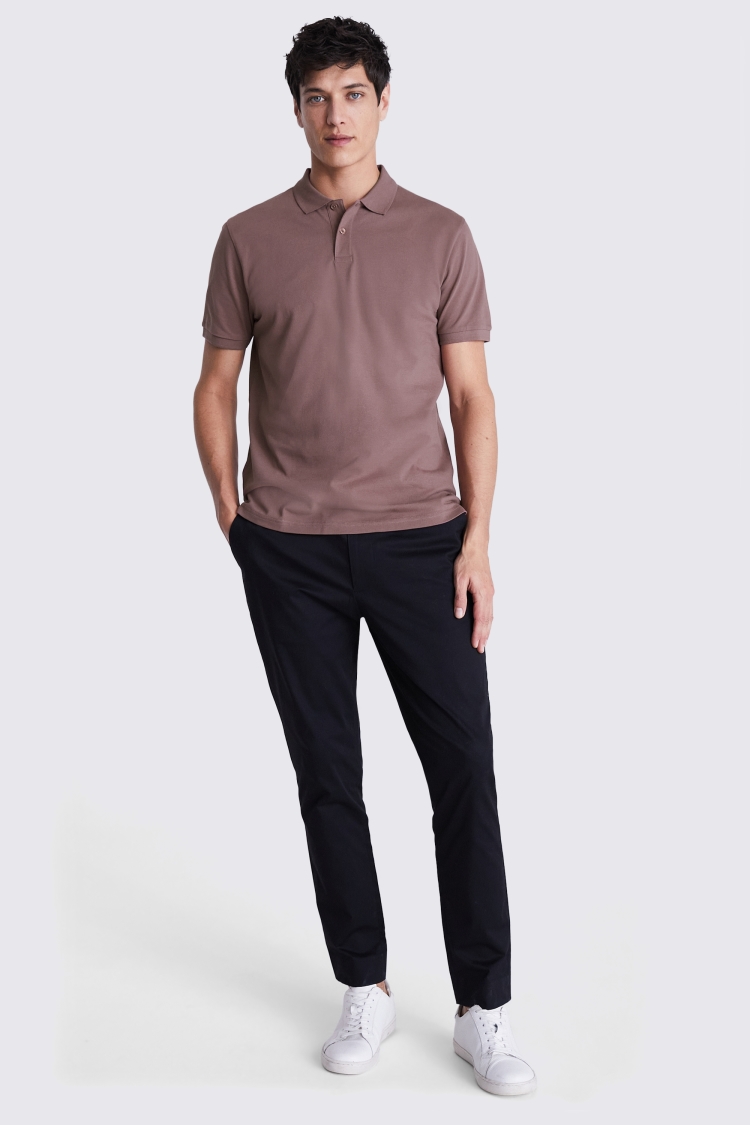 Ecru Terry Towelling Skipper Polo   Buy Online at Moss