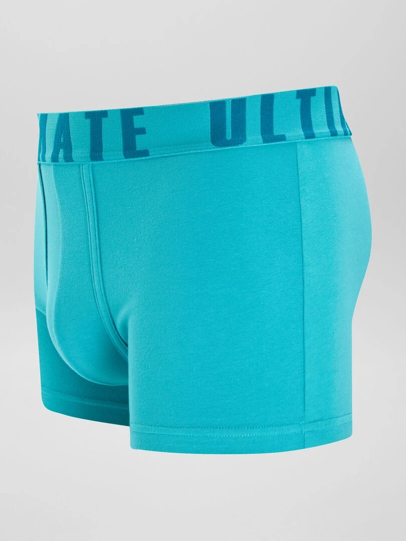 Lot de 3 boxers fantaisie   Bleu
