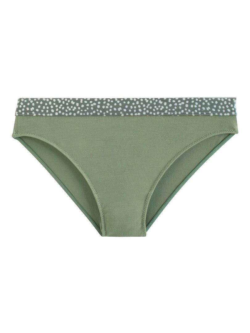 Lot de 2 slips TARA   Morgan Junior   Vert