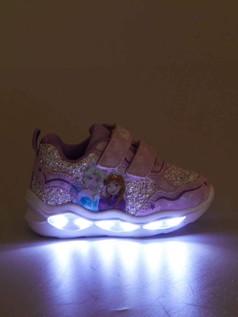 Baskets lumineuses 'Reine des Neiges'   Rose