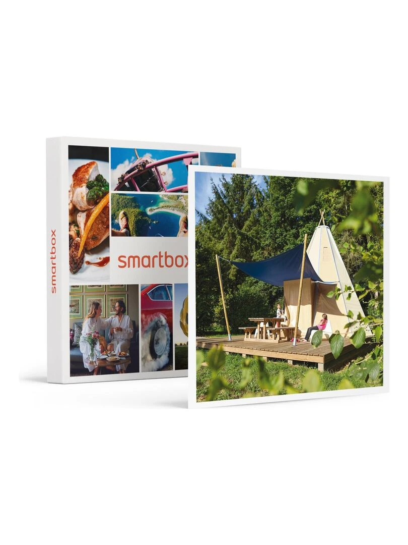 SMARTBOX Coffret Cadeau Séjour insolite en famille : 3 jours en tipi près d’Abbeville Séjour N/A