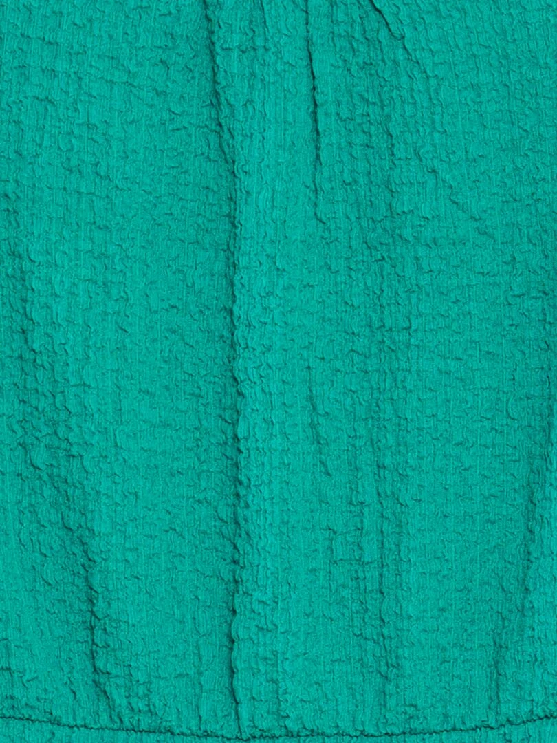 Robe en maille gaufrée   Vert