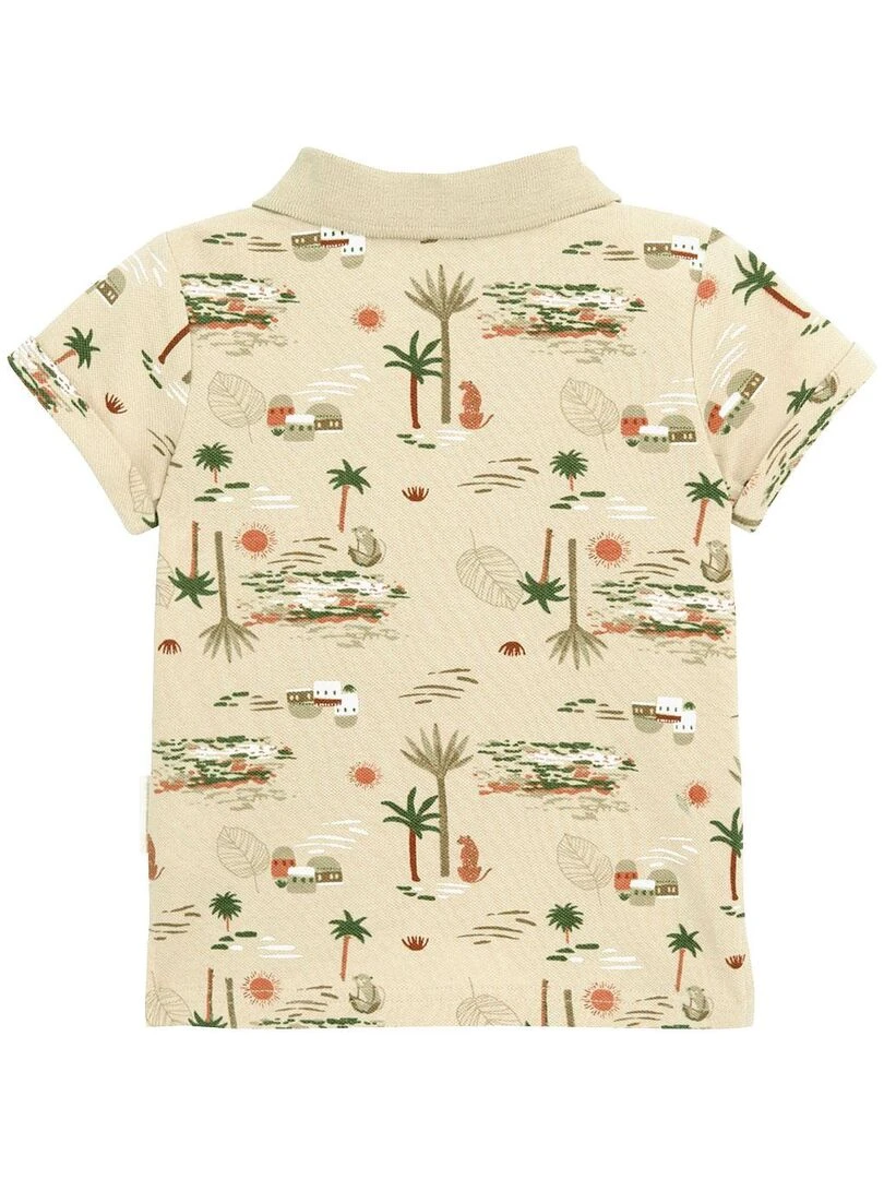 Polo garçon Nomad Beige sable
