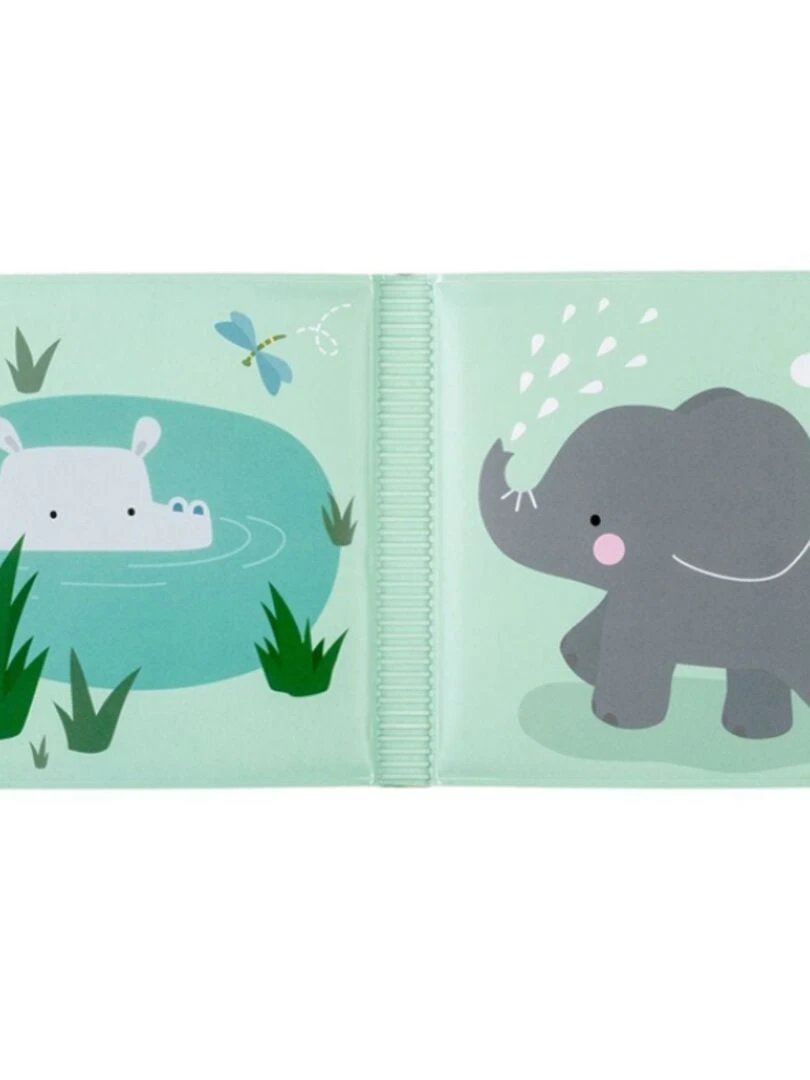 Livre de bain Jungle Friends   Vert