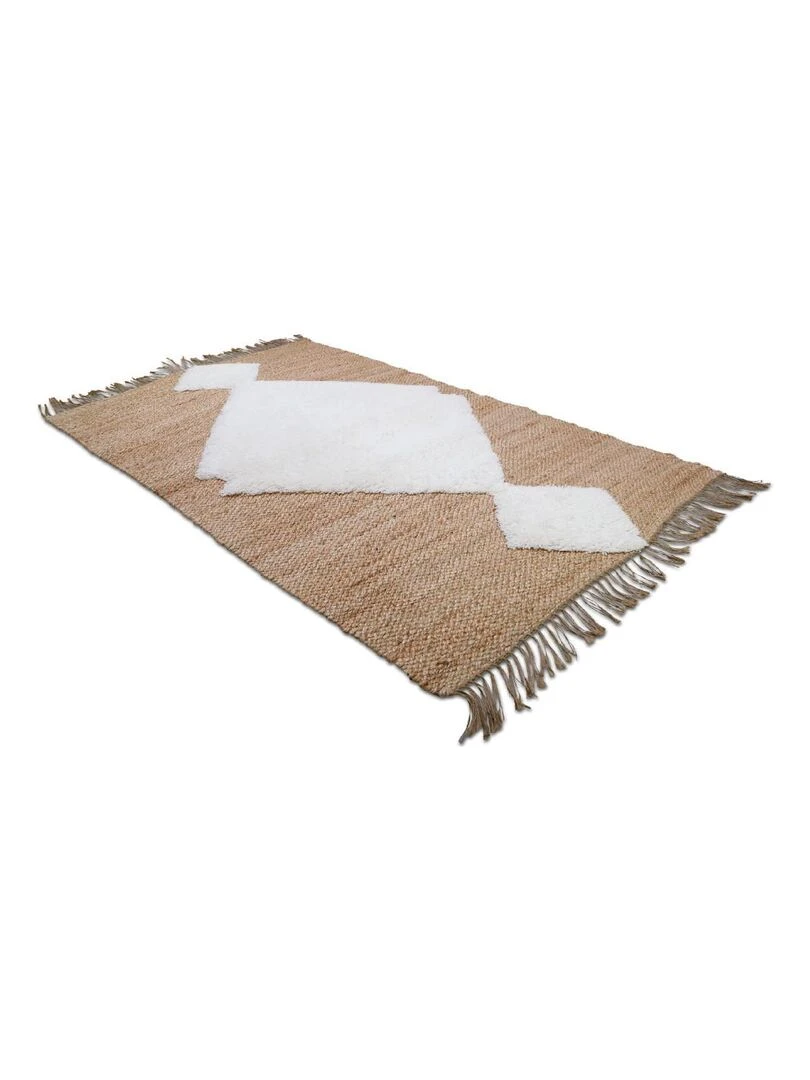 Tapis Jute Elton par Nattiot   Nattiot   Beige coquille