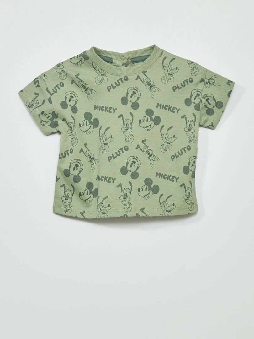 T shirt en maille jersey 'Disney'   Vert
