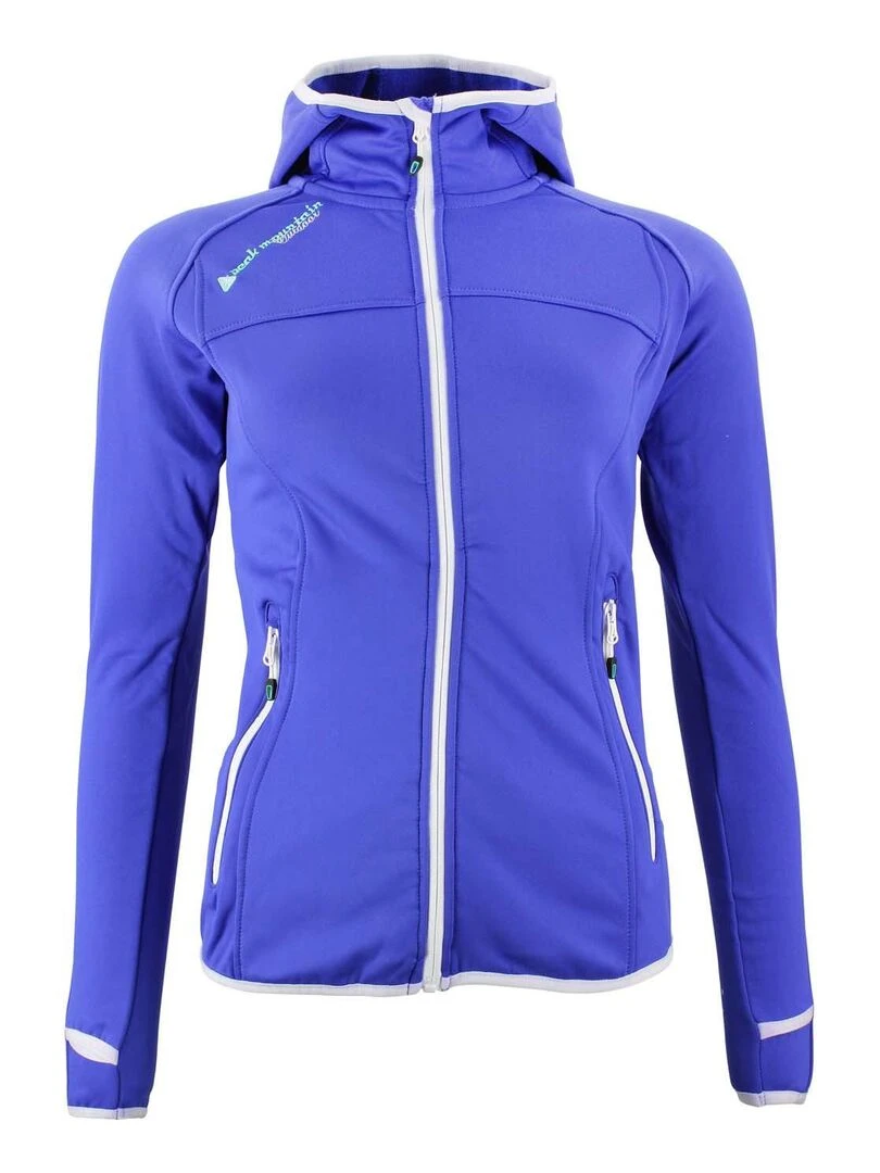 Blouson polarshell femme ACAMPUS Bleu