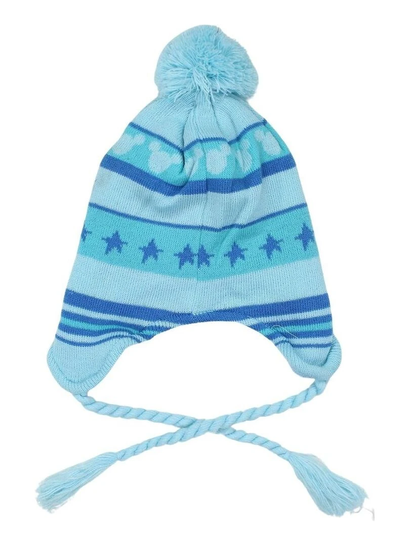 Disney Bonnet garçon imprimé Mickey Bleu clair