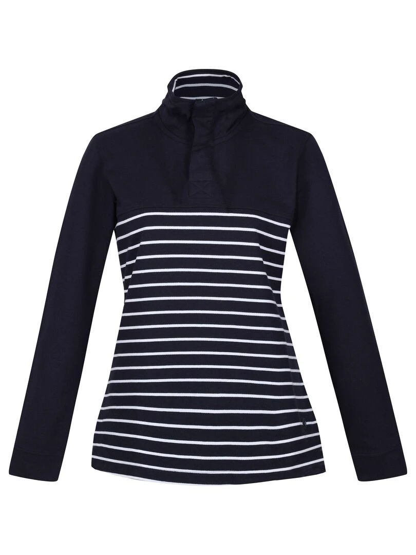 Regatta Sweat BAYLA Bleu Bleu marine Blanc