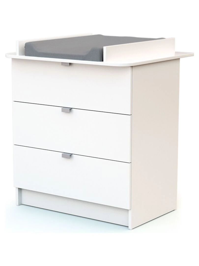 WEBABY Commode à langer Blanc