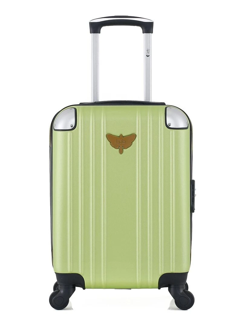 LPB LUGGAGE VALISE CABINE ABS AMELIE E 4 ROUES 50 CM Vert