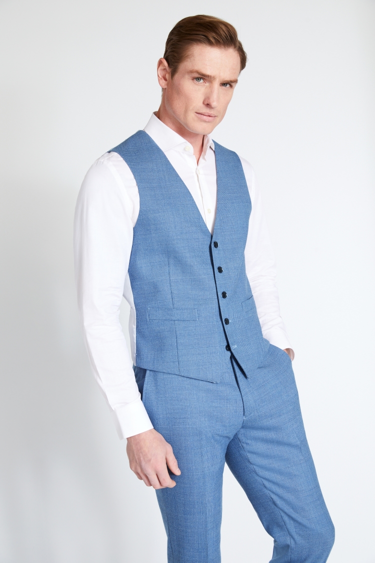 Slim Fit Ink Houndstooth Dress Jacket   Buy Online at Moss