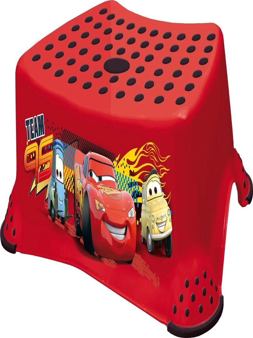MARCHE PIEDS ANTIDÉRAPANT DISNEY "CARS" Rouge