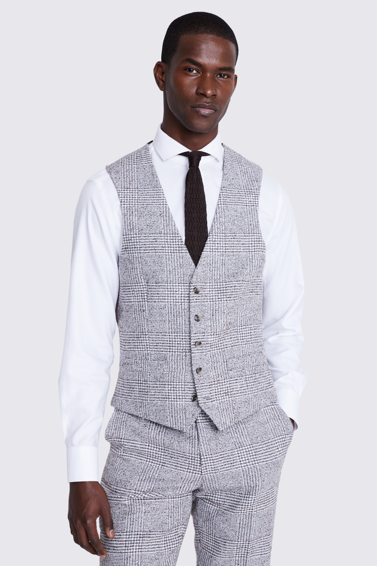 Ted Baker Tailored Fit Navy Check Jacket    Buy Online at Moss