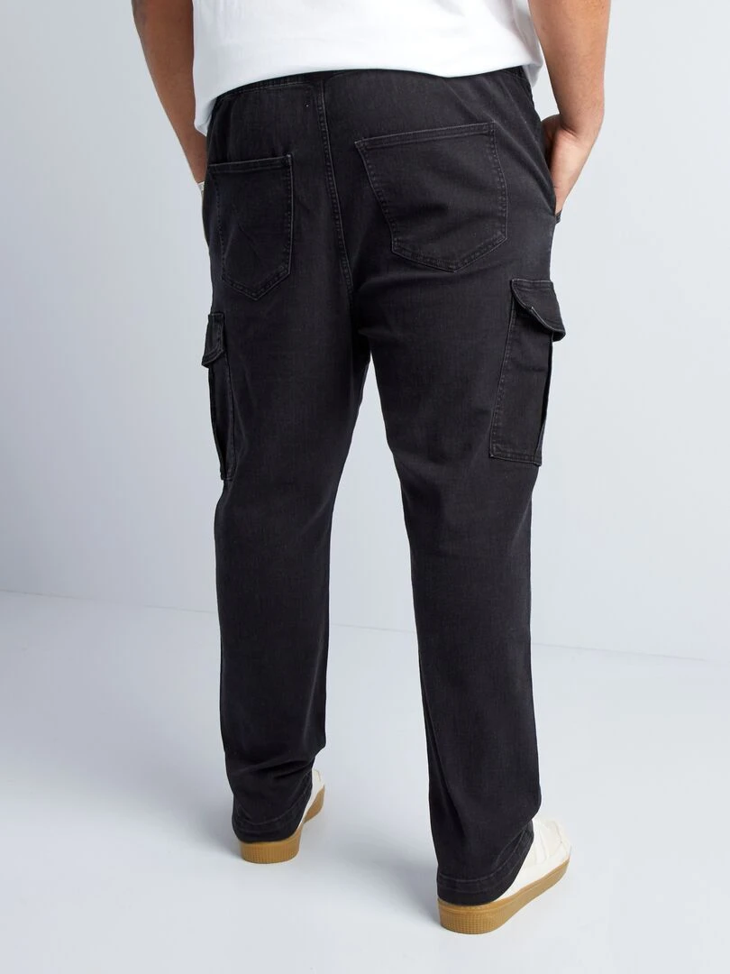 Pantalon stretch   Noir