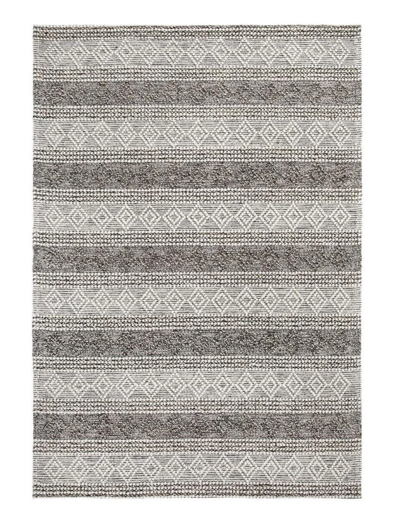 Tapis salon en laine 160x230 cm FOULANI Beige