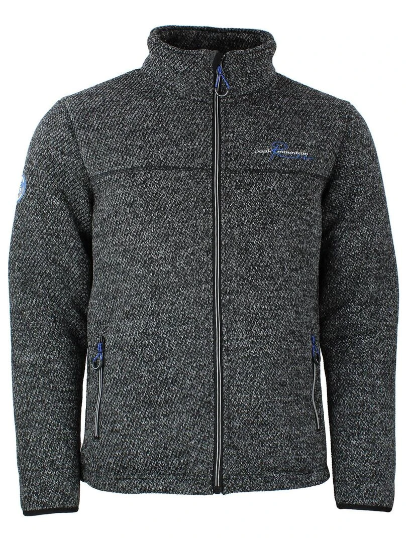 Blouson polaire homme CAMERON PEAK MOUNTAIN Noir Noir