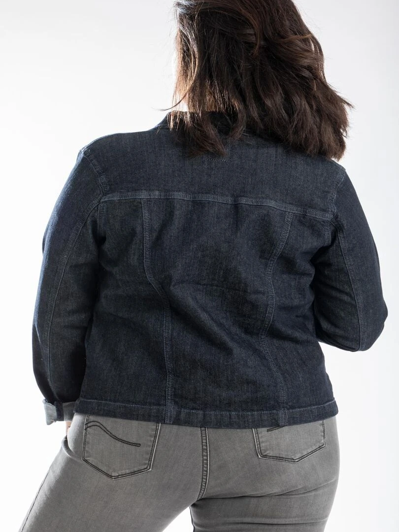 Veste en jeans stretch OBV1 'OBER'   Bleu