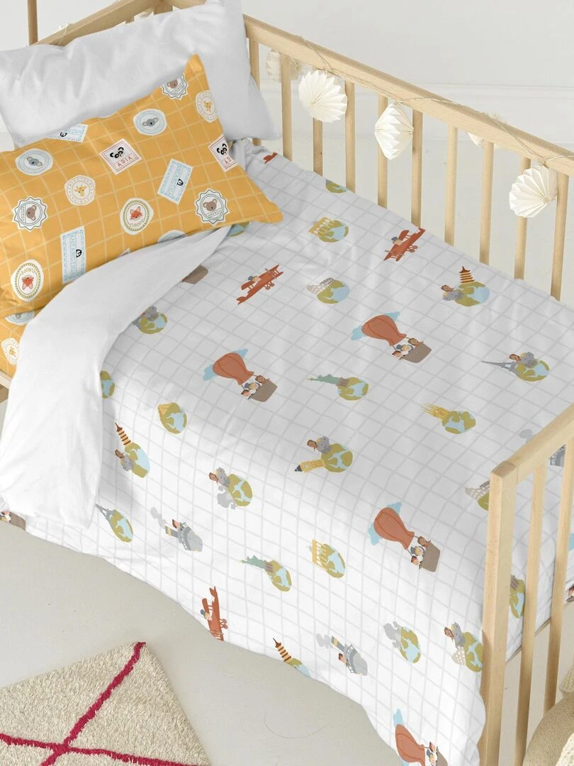 Couverture en 100% pure laine vierge 500g/m²   Beige foncé