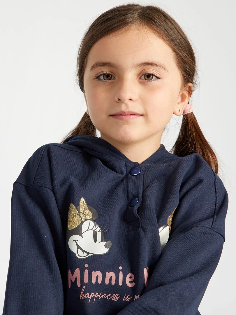 Sweat à capuche 'Minnie'   So Easy   Bleu marine