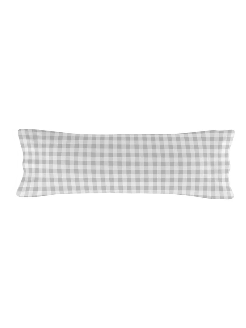 Couchage prêt à dormir Avec rembourrage Vichy "Happyfriday"   Gris Blanc