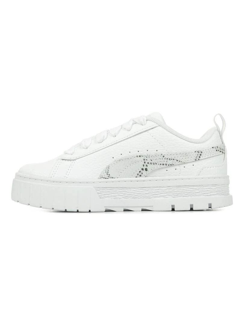 Baskets PUMA Mayze Snake Ps   Blanc