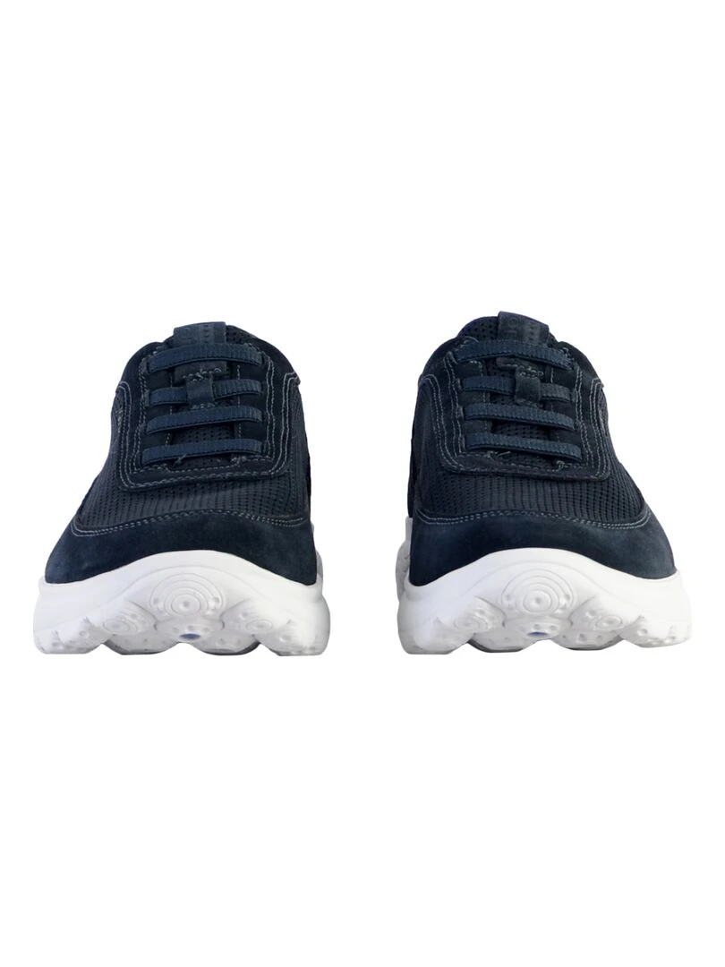 Basket Cuir Geox U Spherica B   Bleu