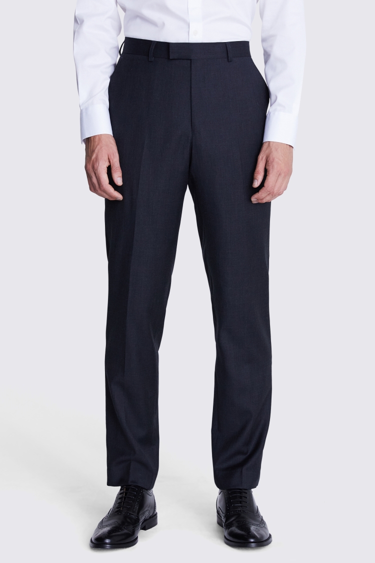 Italian Tailored Fit Blue Check Jacket   Buy Online at Moss