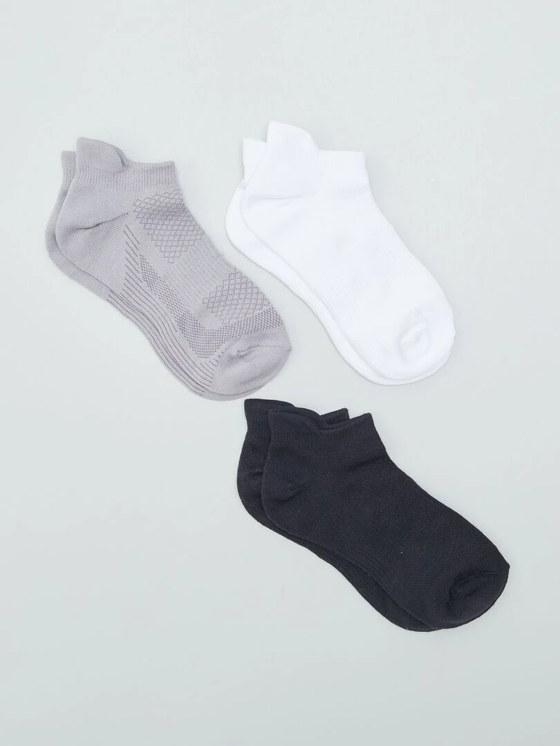 Lot de 3 paires de socquettes LOT GREY