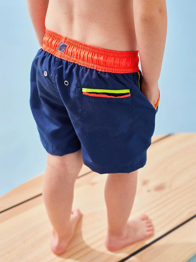 Boxer de bain Archimède Bleu