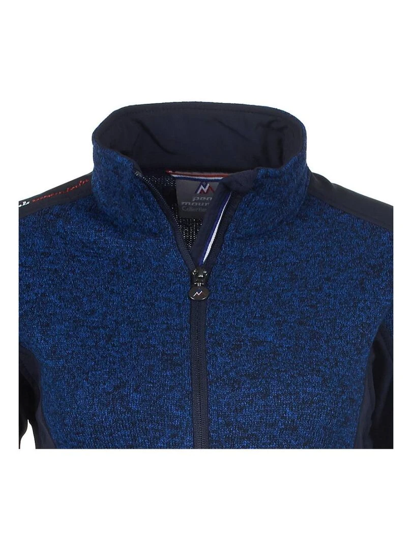 Blouson polaire femme AVIRO   PEAK MOUNTAIN   Bleu marine