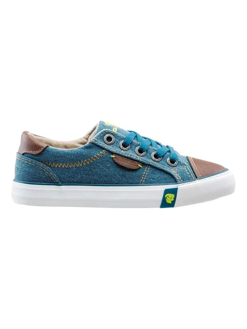 Iguana   Chaussures décontractées LUGAN   Bleu Beige